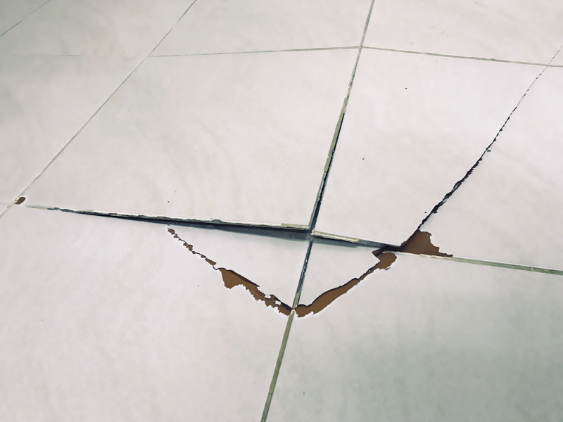 Chipped Tile